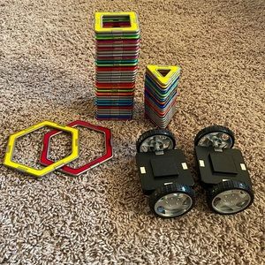 Magformers Magnetic Tiles 50+ pieces